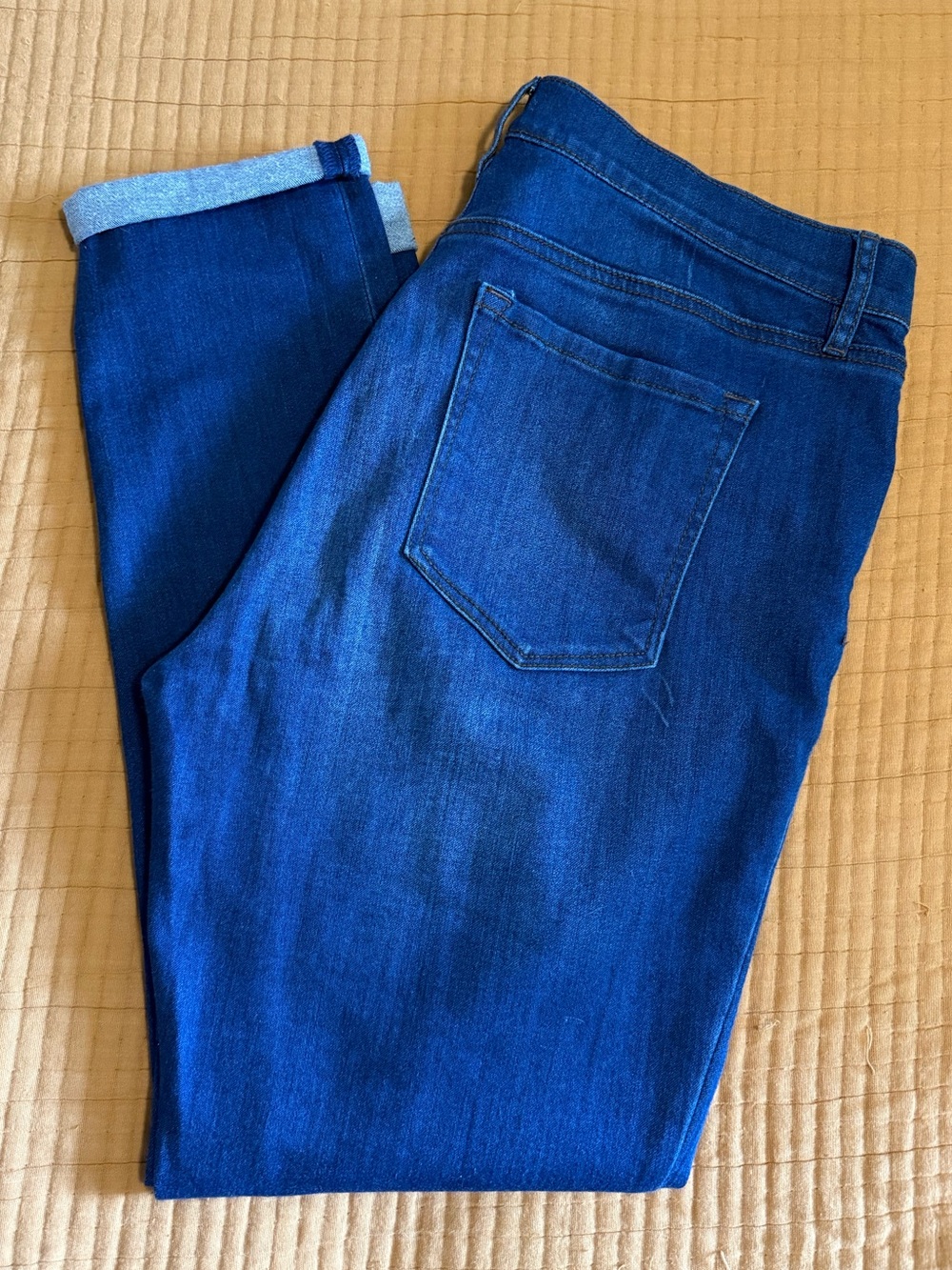Ann Taylor LOFT Modern Skinny Stretch Jeans Women’s 12/31 Medium Wash Ankle 29”